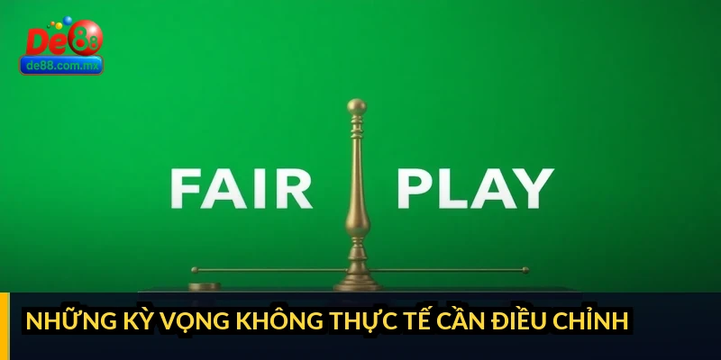 Những kỳ vọng không thực tế cần điều chỉnh